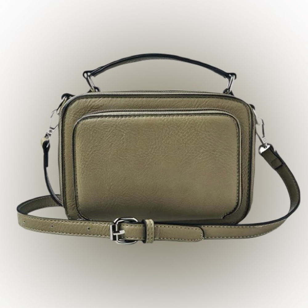 NEW K.Carroll Army Green Crossbody Bag